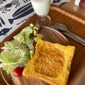 ねみねみ's cooksnap of when they made れぽ17♡卵焼き器でホットサンド風♡簡単.