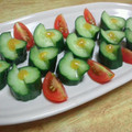 umekitty's cooksnap of when they made 夏は、さっぱり飾り切り　もろきゅう ！.