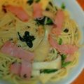 テヨン1's cooksnap of when they made ＊簡単和風パスタ＊.
