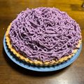 はんちゃん's cooksnap of when they made 紫芋のモンブランタルト.