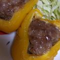 saki_0328's cooksnap of when they made パプリカ♡ 肉詰め.