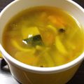 くじら母's cooksnap of when they made ☆かぼちゃとにんじんのカレースープ☆.