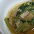 リンラン's cooksnap of when they made 基本★小松菜と油揚げの煮びたし.