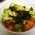 coconut4649's cooksnap of when they made アボカド＆トマト＆ワカメの和風サラダ.