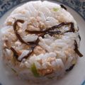 Maraisin's cooksnap of when they made 鮭塩こんぶ青ネギのおにぎり.