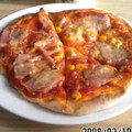 くるみとれんが's cooksnap of when they made 生地から作っても簡単なピザ.