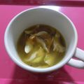 ももうふ's cooksnap of when they made マイタケとニンジンのスープ.