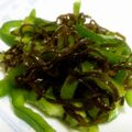羊マイマイ's cooksnap of when they made 簡単美味☆ピーマンの塩昆布和え.