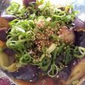 ぱんちpn's cooksnap of when they made レンジで簡単！中華風冷たい蒸し茄子.