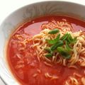 otakichi's cooksnap of when they made サッポロ一番で作る『赤い塩ラーメン』.