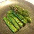 MICROJUNNY's cooksnap of when they made アスパラガスの塩麹炒め.