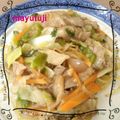 mayufuji's cooksnap of when they made たっぷり野菜のあんかけかた焼きそば.