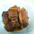 たばご飯's cooksnap of when they made 圧力鍋♡梅酒で「豚の角煮」.