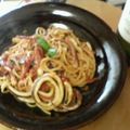 クミガエル's cooksnap of when they made イカパスタ.