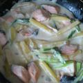 ききちろ's cooksnap of when they made 鮭とアスパラとジャガイモのクリーム煮.