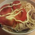 ぼみこ's cooksnap of when they made 豚肉トマトの冷製パスタ.