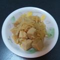 いいち子☆'s cooksnap of when they made めんつゆで簡単！高野豆腐と切干大根の煮物.