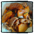 えるもー's cooksnap of when they made 豚肉とかぼちゃの甘辛炒め.