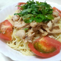 コゴン太's cooksnap of when they made 鶏とトマトの冷やし中華.