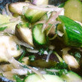 runinchef's cooksnap of when they made さっぱり♪　夏野菜の塩水漬け♪.