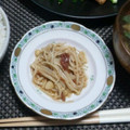 mieboo2147's cooksnap of when they made ☆えのきのさっぱり梅和え☆.