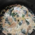 珠玉猫's cooksnap of when they made ほうれん草と油揚げと玉の煮物.