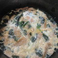 珠玉猫's cooksnap of when they made ほうれん草と油揚げと玉の煮物.