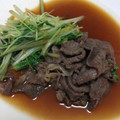 Ruri03's cooksnap of when they made 簡単！水菜と牛肉のさっと、甘辛煮.