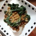 milu.milu's cooksnap of when they made モロヘイヤと納豆のネバ胡麻和え.