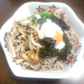 亜久里's cooksnap of when they made 夏のご飯に！キノコのおろし冷やしそば.