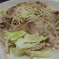 fuwamocos's cooksnap of when they made 豚もやし.