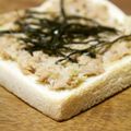 kikikko's cooksnap of when they made 和風☆ピリッと！ツナマヨ醤油のトースト☆.
