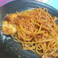 ωマーム's cooksnap of when they made 鶏肉とダブルチーズのまろやかトマトパスタ.