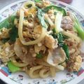 ののののんのんの's cooksnap of when they made 豚ネギ焼きうどん(o^-')b.