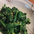 ルリナ's cooksnap of when they made ほうれん草の簡単ナムル.