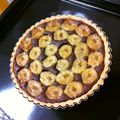 みかんΦ's cooksnap of when they made チョコ★キャラメルバナナタルト.