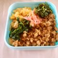 レモンジャ's cooksnap of when they made 豆腐そぼろで３色丼♪.