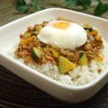 sacoママ's cooksnap of when they made 夏野菜入り塩こうじのタコライス.