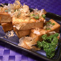 戦うコックサン's cooksnap of when they made 厚揚げ焼き～ガーリック風味～.