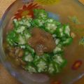 yncomw's cooksnap of when they made ねばねば好き☆納豆＆おくらの梅肉添え.