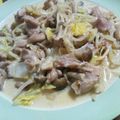 JYURI☆mama's cooksnap of when they made 鶏肉とねぎの醤油バターミルク炒め.