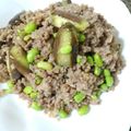 よしモン's cooksnap of when they made なすとひき肉の味噌炒め.
