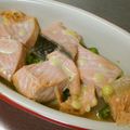 yukari−♡'s cooksnap of when they made 簡単メイン✿鮭と野菜の蒸しもの★レンジで.