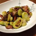 ハイニー's cooksnap of when they made これぞ大人のおつまみ！　そら豆ペペロン♪.