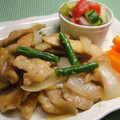 kemi374's cooksnap of when they made タモリのしょうが焼き.