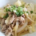 ｗｏａｉｎｉ's cooksnap of when they made 酢＆わさびでサッパリ！豚バラキャベツ炒め.