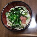 団平☆'s cooksnap of when they made 明太バター釜玉うどん.