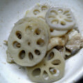 momoco's cooksnap of when they made れんこんと豚肉のしゃきしゃき炒め.