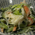 大魔女's cooksnap of when they made ちょい一品♪きゅうりとカニかまの辛子マヨ.