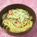 みなみんくっきんぐ's cooksnap of when they made カレー後に！福神漬とらっきょのスパサラ♪.